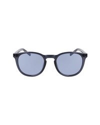 Converse 50mm Round Sunglasses In Crystal Storm Wind At Nordstrom