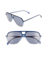 Gucci 58mm Navigator Sunglasses