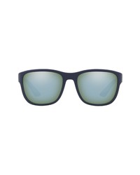 Prada Linea Rossa 59mm Mirrored Square Sunglasses