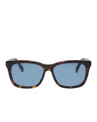 Gucci And Blue Oversized Wearable Sunglasses