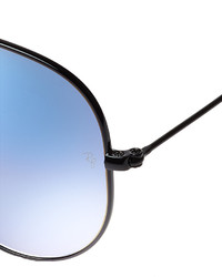 Ray-Ban Aviator Sunglasses With Mirrored Lenses