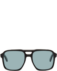 CUTLER AND GROSS Black 1394 Aviator Sunglasses