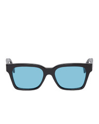 RetroSuperFuture Black And Blue America Sunglasses