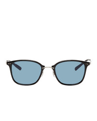 Eyevan 7285 Black And Blue Macdougal Sunglasses