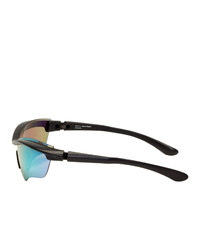 Maison Margiela Black And Blue Mykita Edition Mmecho005 Sunglasses