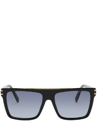 Marc Jacobs Black Square Aviator Sunglasses