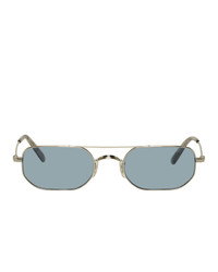 Oliver Peoples Blue Indio Sunglasses