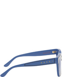 Marni Blue White Li River Sunglasses