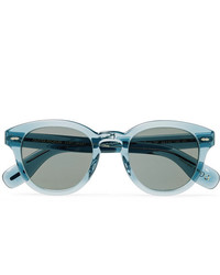 Oliver Peoples Cary Grant Round Frame Acetate Polarised Sunglasses