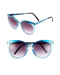 Fantas Eyes Fe Ny Madeline 59mm Sunglasses Blue One Size