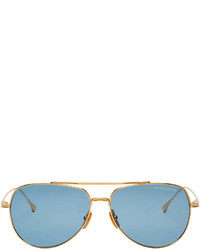 Dita Gold Flight 004 Aviator Sunglasses