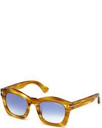 Tom Ford Greta Square Sunglasses Honey
