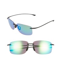 Maui Jim Hema 62mm Polarizedplus2 Oversize Rimless Sunglasses
