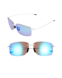 Maui Jim Hema 62mm Polarizedplus2 Oversize Rimless Sunglasses