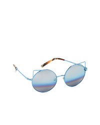 Matthew Williamson Metal Cat Sunglasses