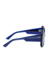 MAISON KITSUNÉ Navy Khromis Edition Cat Eye Sunglasses