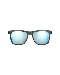 Hurley New Schoolers 56mm Polarized Square Sunglasses