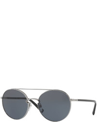 Valentino Rockloop Round Metal Sunglasses