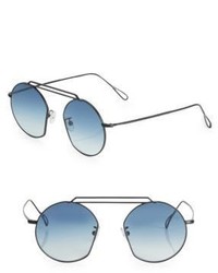 Kyme Sidney 49mm Modified Round Sunglasses