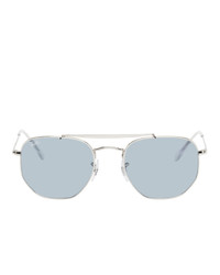 Ray-Ban Silver Marshal Sunglasses