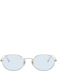 Chimi Silver Oval Sunglasses