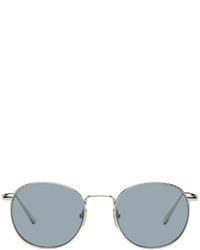 Chimi Silver Round Sunglasses