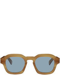 RetroSuperFuture Tan Saluto Sunglasses