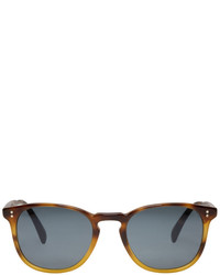 Oliver Peoples Tortoiseshell Finley Sunglasses