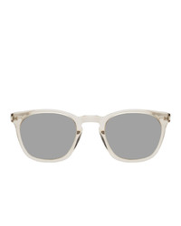 Saint Laurent Transparent Sl 28 Slim Sunglasses
