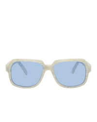 Martin Asbjorn White And Blue Success Sunglasses