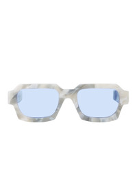 A-Cold-Wall* White Retrosuperfuture Edition Marble Sunglasses