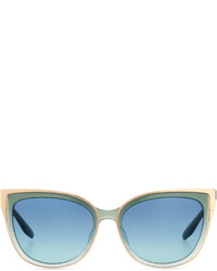 Barton Perreira Winette Gradient Cat Eye Sunglasses Blue