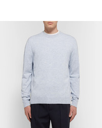 Paul Smith Mlange Cashmere Cotton And Wool Blend Sweater