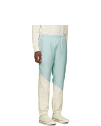 Lacoste Blue And White Golf Le Fleur Edition Logo Track Pants