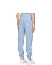 VERSACE JEANS COUTURE Blue Cuffed Lounge Pants