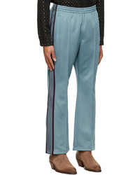 Needles Blue Purple Boot Cut Track Sweatpants