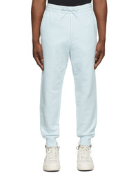 Y-3 Blue Terry Cuffed Lounge Pants