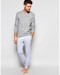 Asos Brand Loungewear Skinny Joggers With Pastel Double Waistband