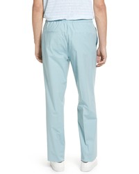 BOSS Fraye Stretch Cotton Pants In Turquoiseaqua At Nordstrom