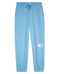Topman Oversize Future Joggers In Mid Blue At Nordstrom