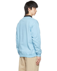 Beams Plus Blue Cotton Sweatshirt