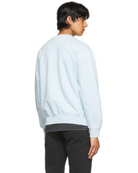 032c Blue Heat Sensitive Systme De La Mode Sweatshirt