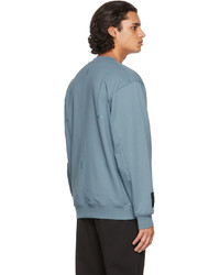 McQ Blue Jack Branded Sweatshirt