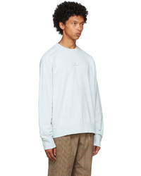 Ps By Paul Smith Blue Stack Logo Sweatshirt
