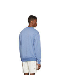 John Elliott Blue Vintage Crewneck Sweatshirt