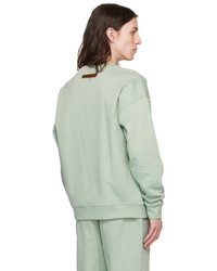 Zegna Green Essential Sweatshirt
