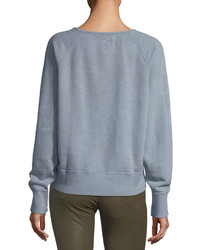 Rag & Bone Jean Crewneck Long Sleeve Pullover Cotton Sweatshirt