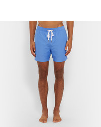 Onia Charles Mid Length Cotton Blend Swim Shorts