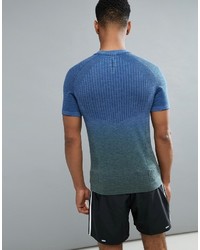 adidas Running Prime Knit T Shirt In Blue Az2900
