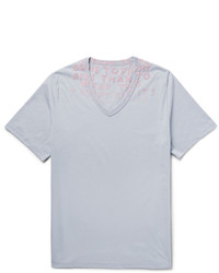 Maison Margiela Slim Fit Aids Awareness Cotton Jersey T Shirt